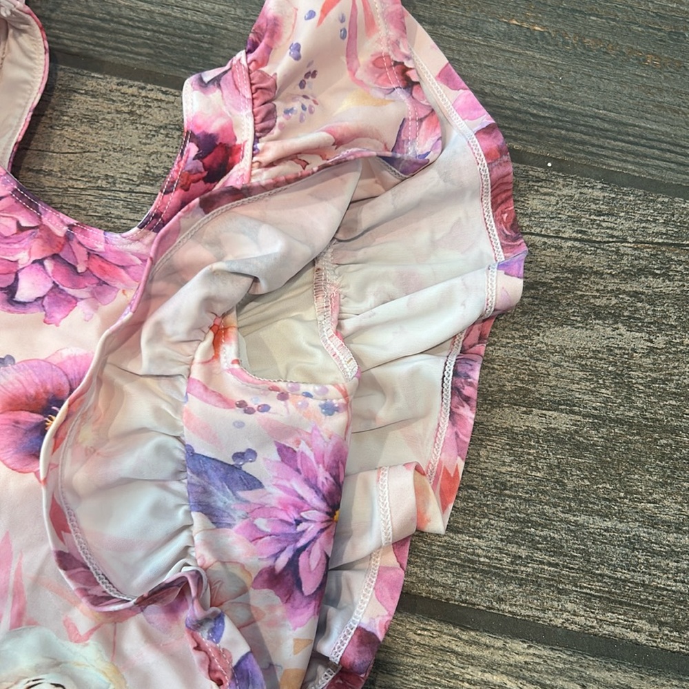 Posh Peanut Ruffled Swimsuit - Picture 3 of 5